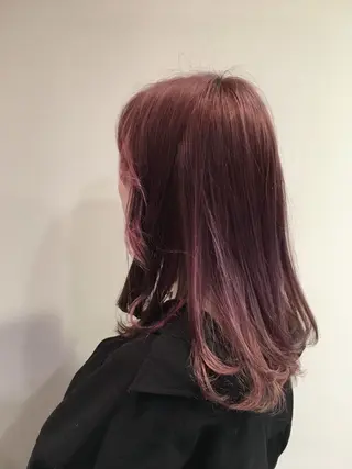 ロング カラー 針池 和楽のヘアスタイル