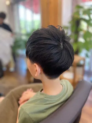 ショート メンズ キッズ sign HAIR INNOVATION 錦糸町所属・吉田　龍太 口コミ高評価/錦糸町のヘアスタイル