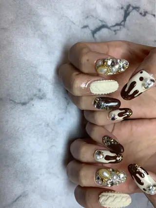 ネイル ネイルリボン 伊藤のネイルデザイン