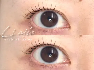 マツエク・マツパ Li aile-eye&nail 野田阪神店所属・Li aile irohaのマツエク・マツパデザイン