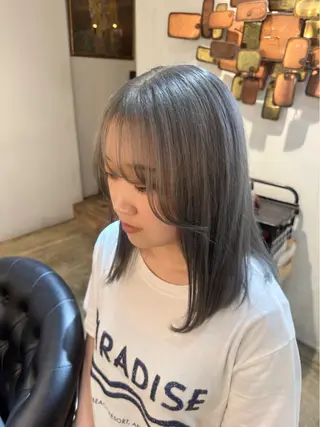 カラー 中嶋 莉子のヘアスタイル