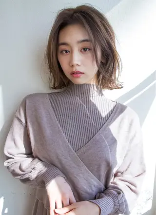 ショート カラー 【1日2名様限定】 AFLOAT白川雄副のヘアスタイル