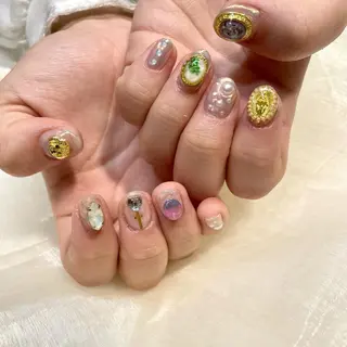 ネイル 新井 ひなののネイルデザイン