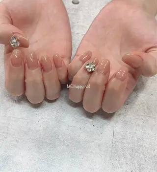 ネイル 北浦和 自爪育成ケアのネイルデザイン