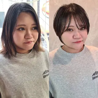 ショート 西田 理沙のヘアスタイル