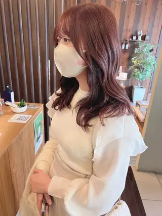 セミロング 具志 正太のヘアスタイル