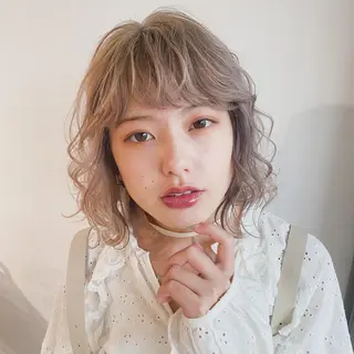 🌼透明感艶カラー オリーブ🌼河村咲のヘアスタイル