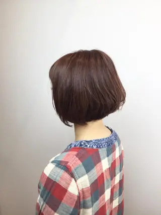 ミディアム カラー Annon プライベートサロンのヘアスタイル