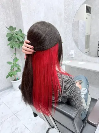 ロング カラー 🌺ハイトーン🌺 矢葺 なぎさ🌺🌺のヘアスタイル