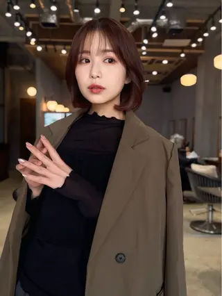 ショート 廣瀬双葉 トップスタイリストのヘアスタイル