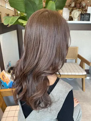 ロング カラー 高木 櫻のヘアスタイル