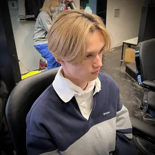 メンズ メンズ特化/パーマ/ メッシュ/竜成のヘアスタイル