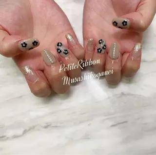 ネイル ネイルPetit Ribbonのネイルデザイン