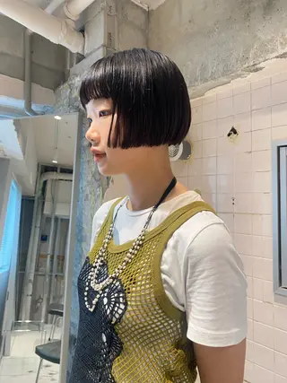 ショート ウツワ所属・高円寺/loca/ 田中南帆のヘアスタイル