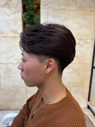 ショート パーマ メンズ ✨透明感×ツヤ髪✨ 川崎/KAITOのヘアスタイル