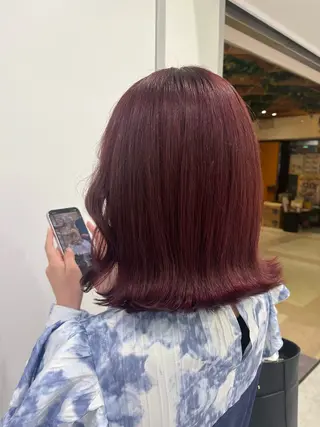 ミディアム カラー 🎀愛されgirly ヘア🫧Ayakaのヘアスタイル