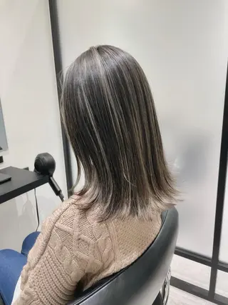 セミロング カラー メンズ特化 パーマ/オザワのヘアスタイル