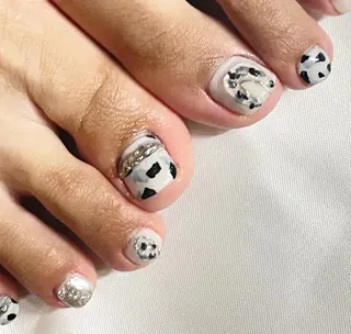 カラー メンズ ネイル Chérinail 爪のお手入れのネイルデザイン