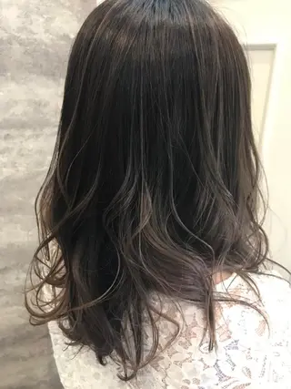 ミディアム カラー 🫟Blanco🫟 Color&Careのヘアスタイル