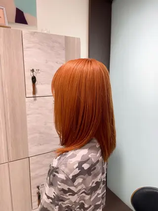 セミロング カラー 星加 理希のヘアスタイル