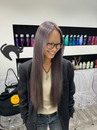 カラー ルイ☆【ボブ/メンズ /酸性ストレート】のヘアスタイル