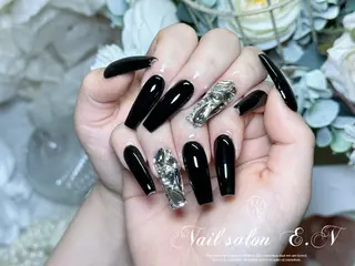 ネイル E.N🦋 長さ出し/持ち込みのネイルデザイン