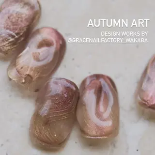 ネイル 大阪/堀江ニュアンス WAKABAのネイルデザイン