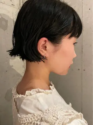 ミディアム カラー sano rikitoのヘアスタイル