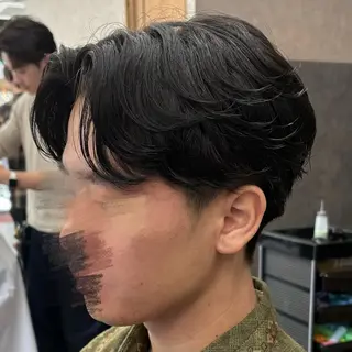 ショート パーマ メンズ いちか🤍 COQU千葉のヘアスタイル
