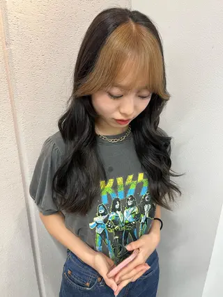 ロング カラー aya/メンズヘア/ メンズカット/ボブのヘアスタイル