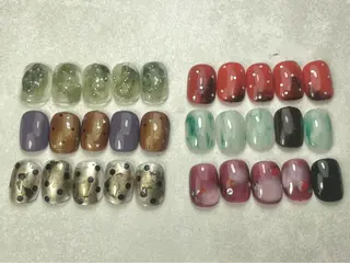 ネイル 渋谷 怜奈のネイルデザイン