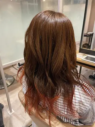 カラー 野村 ゆいのヘアスタイル