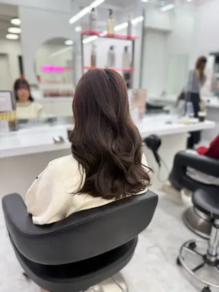 ロング カラー 🥂上品ワンホンヘア 🥂nozomiのヘアスタイル