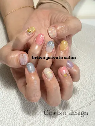 ネイル Briwa✨nail 💅enoi ❤︎のネイルデザイン