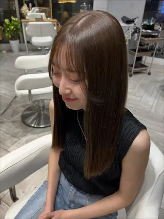 セミロング AVANCE. chisatoのヘアスタイル