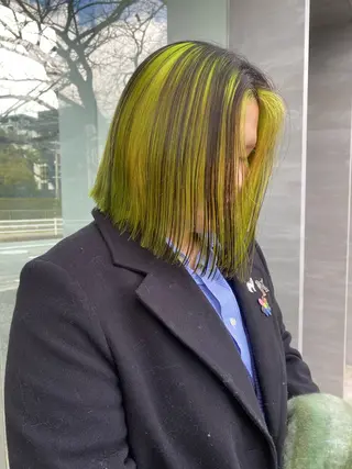 カラー qpula misuzuのヘアスタイル