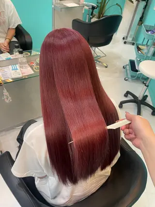 ロング カラー mana/メンズ/ ヘアセット/ブリーチのヘアスタイル