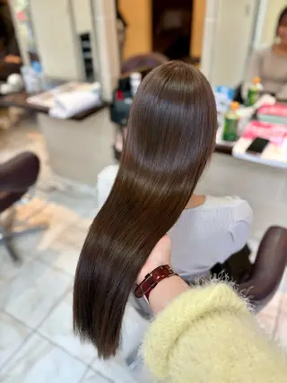 ロング カラー 🎀透明感カラー 🐈ナズナのヘアスタイル