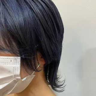 ショート パーマ/透明感カラー 小松のヘアスタイル