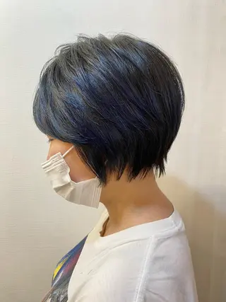 ショート カラー 🍃ショートヘア🍃 北林春樹のヘアスタイル