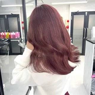 ミディアム カラー シールエクステ特化 ハイトーン、NANAのヘアスタイル