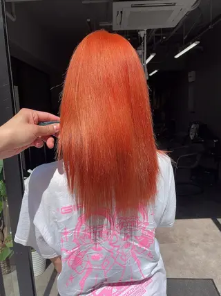 ミディアム 透明感カラー特化/ 顔まわり特化/辻部のヘアスタイル