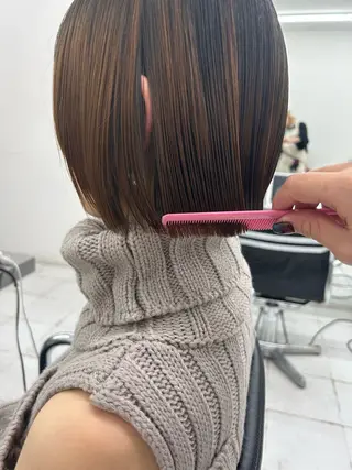 ショート 大阪中津カットモデル 🎀植嶋実歩のヘアスタイル