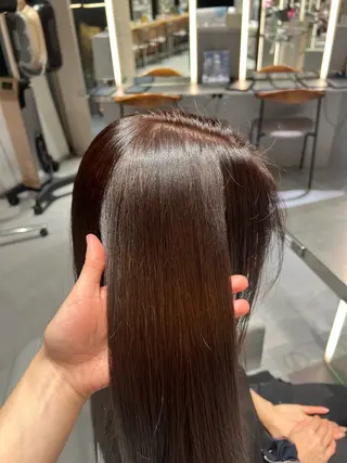 ロング 及川 莉央のヘアスタイル