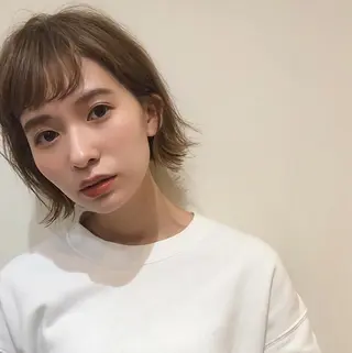 ショート カラー 💫期間限定価格💫 似合わせカット🧚のヘアスタイル