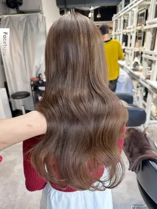 ロング カラー KURO/韓国ヘア /レイヤーカットのヘアスタイル