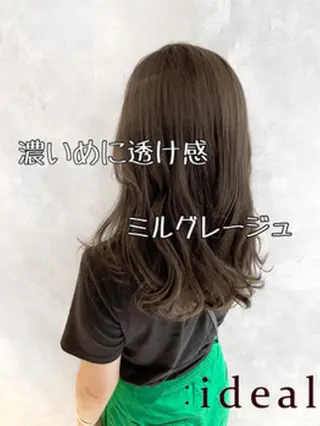 ロング ideal心斎橋 🌛亜耶🌜のヘアスタイル
