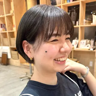 ショート カラー 透明感カラー/レイ ヤー/Nana🌈のヘアスタイル