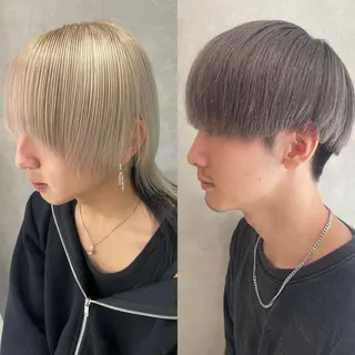 カラー メンズ メンズパーマ特化💠 ダウンパーマ//りなのヘアスタイル