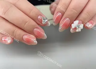 ネイル 神田 ココナッツのネイルデザイン